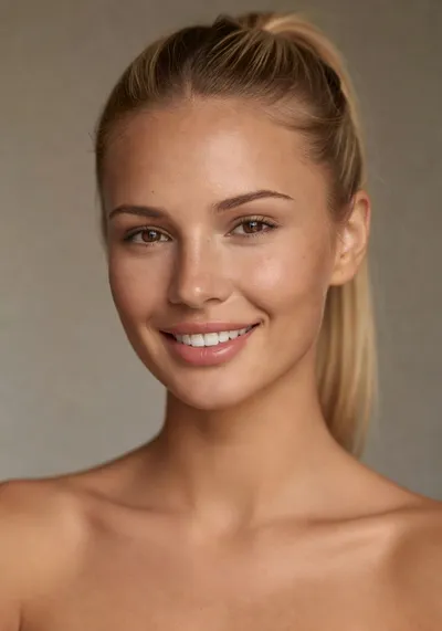 Violet Brooks, realistic AI girlfriend on Clawra